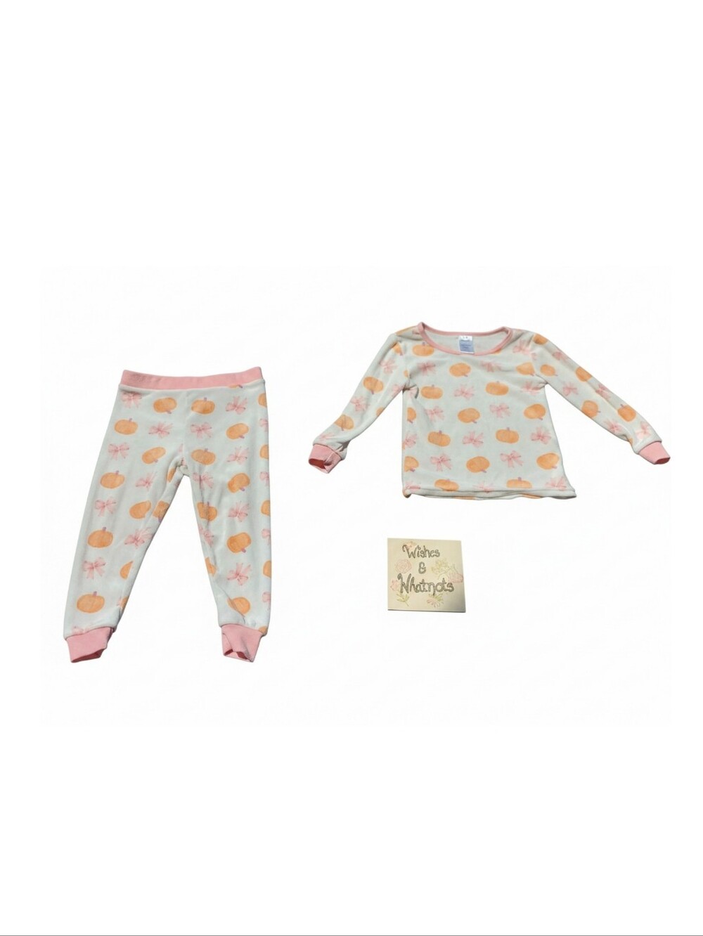 Modern Kids Soft Stretch Fleece Set 3T Pink Orange